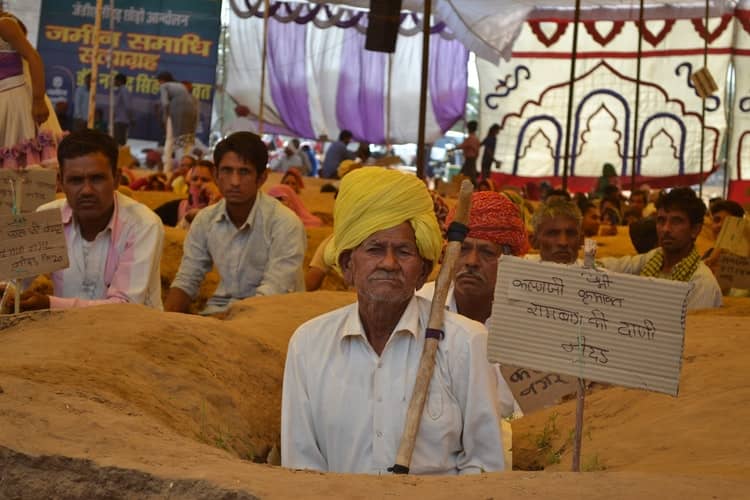 farmer protest