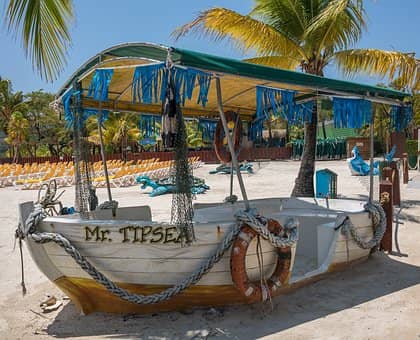 mahogany bay boat