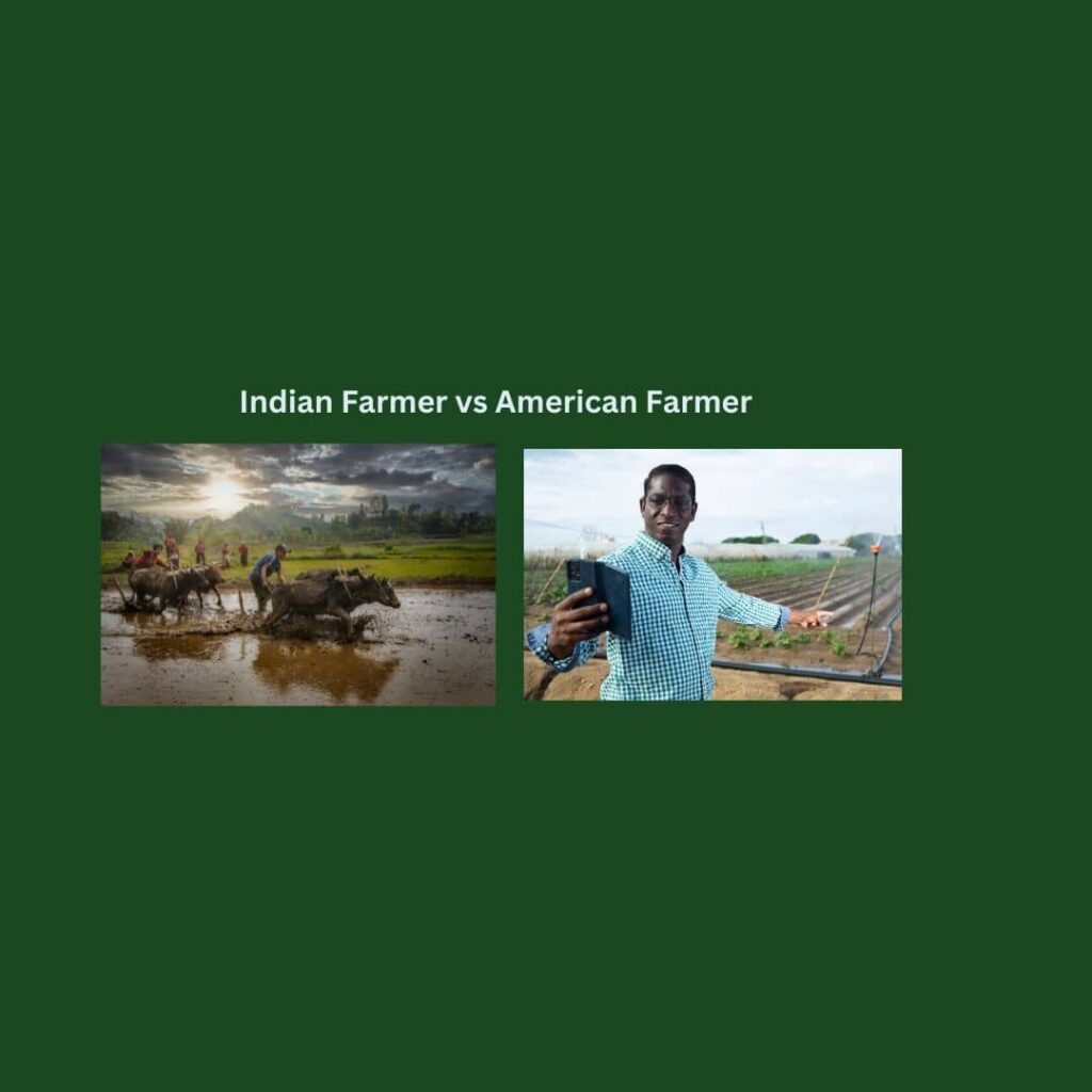 Indian farmer vs American farmer