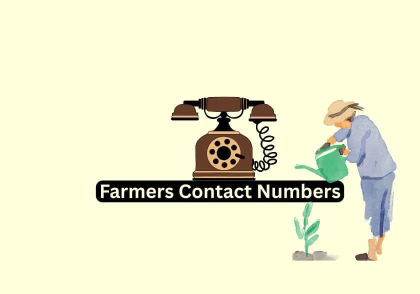 Farmers contact numbers
